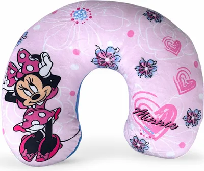 Produktbild von Reisekissen Minnie Mouse -  Nackenhörnchen - Disney Nackenkissen 37x30x10 cm