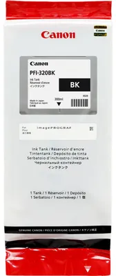 Image de CanonCartridge PFI-320 matná černá 300ml, pro TM 20x, 20x MFP L24ei, 30x, 30x MFP L36ei