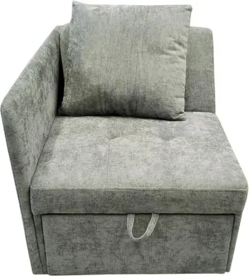 Produktbild von Polsterbett Grau  177x68x65 cm Schlafsofa 3 in 1 Multifunktions-Schlafsofa Leinenstoffsofa Mit Verstellbarer Rueckenlehne Liegesofa Fuer Kleine Raeume