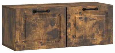 Immagine prodotto di vidaXL Mobile TV da parete in rovere affumicato 78,5 x 31 x 30 cm