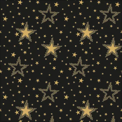 Produktbild von Servietten Papier 33x33cm 3-lagig mit goldenen Sternen Muster 20 Stück