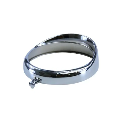 Image de Anneau de support de phare en verre chromé 150mm pour Zündapp KS 50