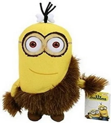 Produktbild von Minions - Plüsch Stofftier Cave Men Plüschfigur 15-18 cm Größe 1