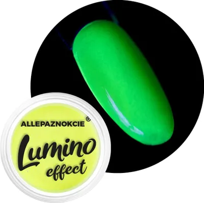 Imagen del producto de Polvo para uñas luminiscente "Lumino Effect" de Allepaznokcie, número 4