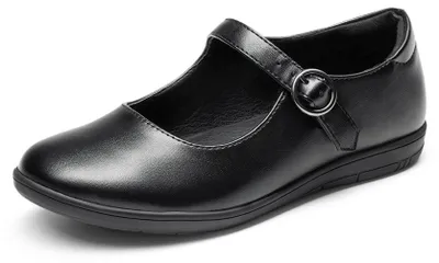 Imagen del producto de Zapatillas de ballet Mary Jane para niñas, ideales para la escuela: elegantes e impermeables