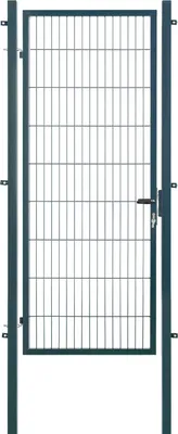 Produktbild von Arvotec Gartentor BxH 100x180 cm mit Schließzylinder und Zaunanschluss Anthrazit Gitterzauntor Stabmattentor Einzeltor Doppelstabmattentor Gartentür