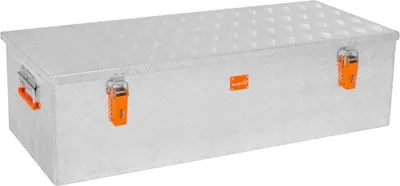 Produktbild von ALUBOX Riffelblech Alukiste 1.5mm Stärke 120L - 120 Liter
