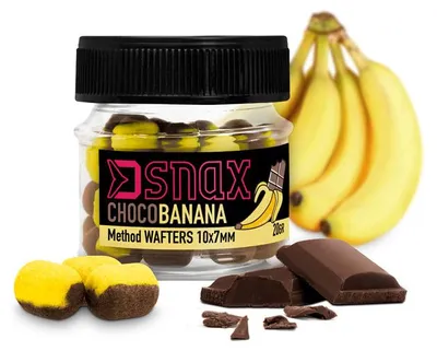 Image de Delphin Bait D Snax Waft Chocolate Banana 20 g 10x7 mm