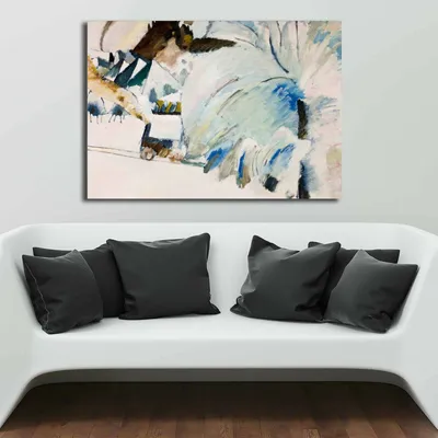 Produktbild von Wallity, 70100KANDINSKY021- VSL1156, Bunt, Leinwandbilder, 70 x 100 cm, 100% Leinwand