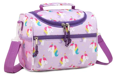 Immagine prodotto di Borsa termica per il pranzo per bambini, con motivo unicorno
