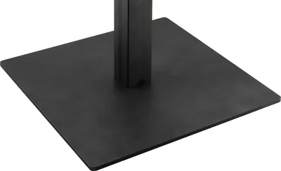 Produktbild von Jaco Bodenplatte mit Anschraubplatte ø 500x500 mm Schwarzstahl matt