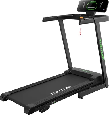 Produktbild von Tunturi Cardio Fit T30 Laufband - Walking Pad - 23 Programme - Klappbar - Kompakt - 0,8 bis 14,0 km/h - Fitnessgerät für Zuhause