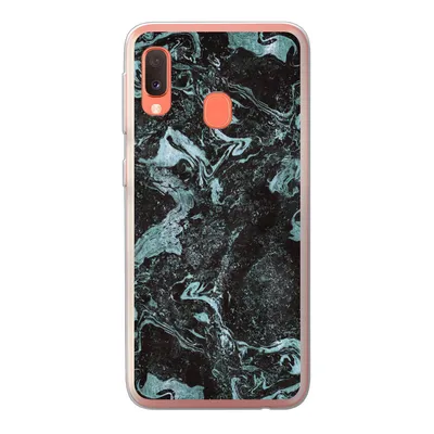 Produktbild von MuchoWow® Handyhülle Schutzhülle Hülle für Samsung Galaxy A20e Marmor - Naturstein - Luxus Silikon Softcase Handy Hülle - Abdeckung