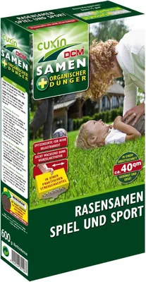 Produktbild von CUXIN DCM Rasensamen Spiel und Sport 600 g