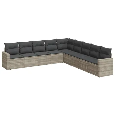 Zdjęcie produktu dla VidaXL 3251429, Ciemny Szary, Rotang, Stal, 110 kg, Dorośli i dzieci, 655 mm, 620 mm