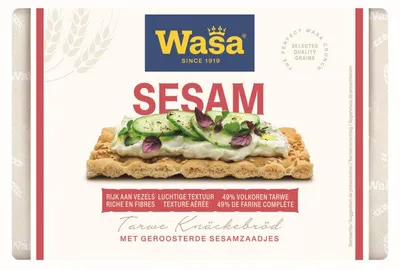 Produktbild von Wasa 7300400481724, Knäckebrot, Natürlich/Natur, 250 g, Rechteck, 403 kcal, 1696 kJ