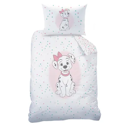 Immagine prodotto di Biancheria da letto reversibile per bambino Disney Cat Marie 101 Dalmatians