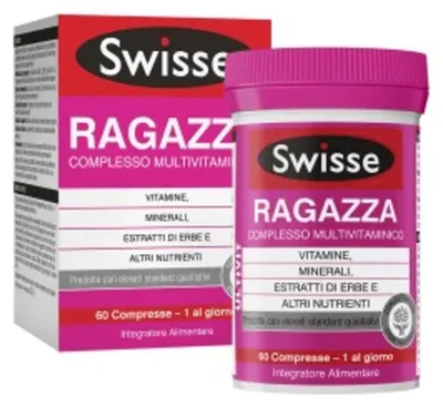 Produktbild von SWISSE Multivitamin für Mädchen, 60 Tabletten