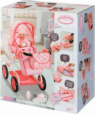 Produktbild von ZAPF BA Active Deluxe Puppenwagen     0