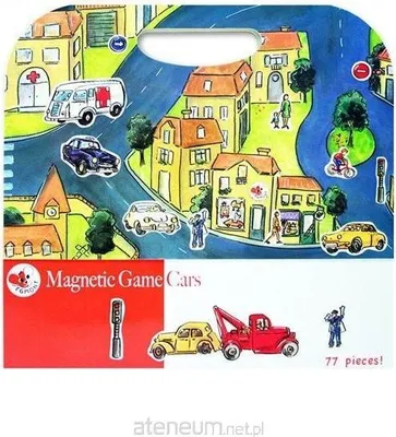Zdjęcie produktu dla Układanka, gra magnetyczna, Samochody