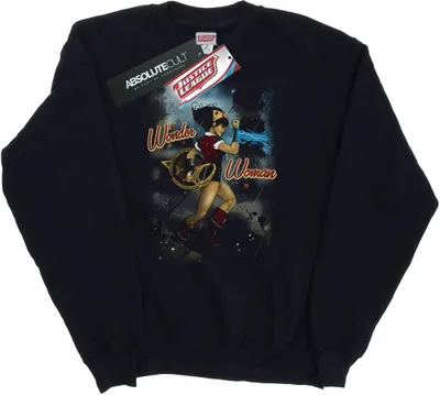 Produktbild von DC Comics - Sweatshirt für Damen BI7043 (M) (Schwarz)