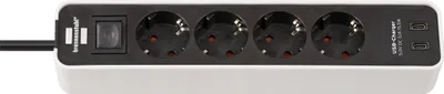 Produktbild von Brennenstuhl Ecolor 4fach USB C