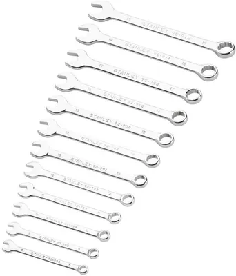 STANLEY Ringschlüssel-Set 12-teilig chrom-vanadium