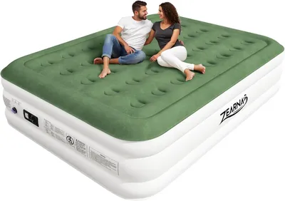Immagine prodotto di Materasso gonfiabile per 2 persone Zearna 203x152 cm con pompa elettrica integrata