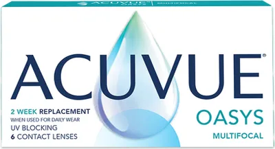 Produktbild von ACUVUE OASYS MULTIFOCAL - 6 weekly lenses - Sph: +3.5, Add: +1.25 low, BC: 8.4, D: 14.3