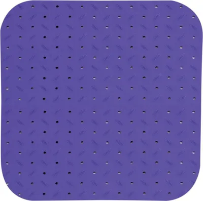 Produktbild von MSV Dusch-/Badeschutzmatte Bad - Gummi - lila - 54 x 54 cm