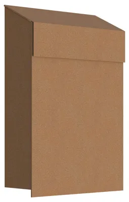 Produktbild von Wandbriefkasten Baby Box in Rost