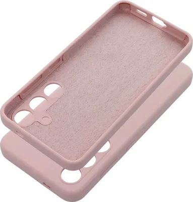 Produktbild von Silikon Handyhülle Bumper kompatibel mit Pixel 9 Rosa