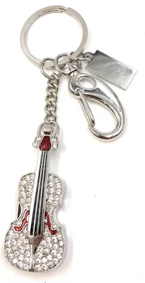Obrázek produktu pro Onwomania Guitar silver Noble metal Funny USB Stick 64 GB USB 2.0