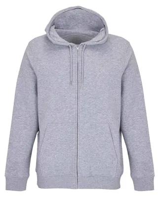 Produktbild von SOLS - "Calipso" Hoodie mit durchgehendem Reißverschluss für Herren/Damen Uni LT1636 (L) (Grau meliert)