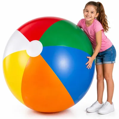 Immagine prodotto di Pallone da spiaggia gigante, 61 cm, set da 3 pezzi