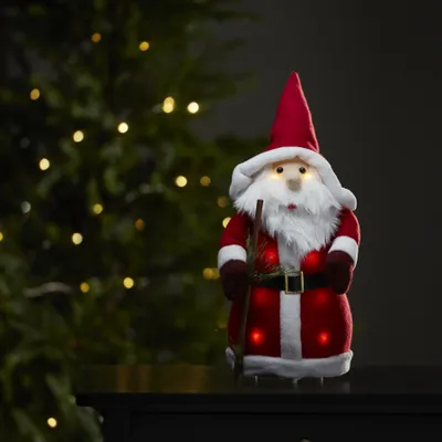Zdjęcie produktu dla Star Trading Figurine Joylight, Lekka ozdoba, Czerwony, Biały, IP20, 8 szt., LED, 0,48 W