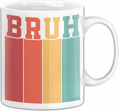Produktbild von Bruder Bester Freund Geschenkidee Bruh Tasse Geschenk  Kaffee-Becher (Weiß)