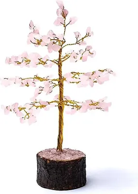 Produktbild von Edelsteinbaum Rosenquarz – ±18cm
