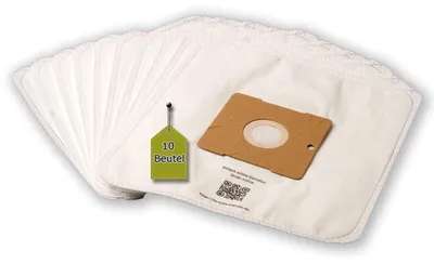 Image de Lot de 10 sacs d'aspirateur - Microfibre, compatible avec le modèle 7321