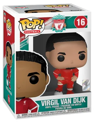 Produktbild von Football Liverpool - Virgil Van Dijk 16 - Funko Pop! - Vinyl Figur