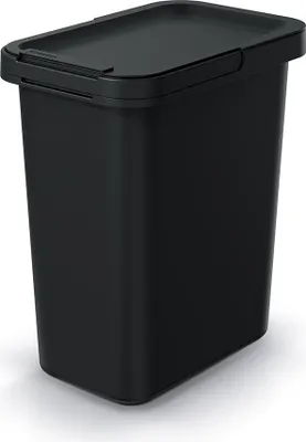 Immagine prodotto di SYSTEMA pattumiera nera riciclata con coperchio NKS12-S411