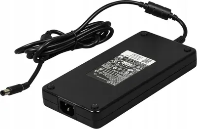 Produktbild von DELL 331-9053, Drinnen, 240 W, - Alienware 15 R2 - Alienware 17 R3 - Alienware M17 - Alienware M18 - Alienware X51 R2 - Latitude..., Schwarz, 1,8 m, 99 mm