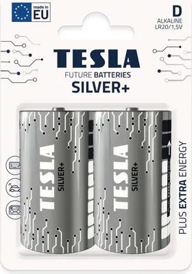 Produktbild von Tesla 8594183392370, Wiederaufladbarer Akku, D, LR20, Alkali, 1,5 V, 2 Stück(e)