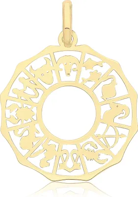 Image de Pendentif Femme Zodiaque Or 375/1000 - 22mm*17mm; TRS36027
