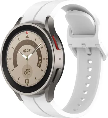 Zdjęcie produktu dla Pasek do zegarka Samsung Galaxy Watch 6, 6 Classic - biały