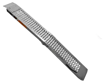 Obrázek produktu pro Skládací ocelová nájezdová rampa  ALR004 pro přívěs 170 cm 227 kg