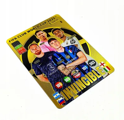 Produktbild von Card. Fifa Adrenalyn Xl 2025. No. 5: Oblak, Messi, Bastoni... / Invincible
