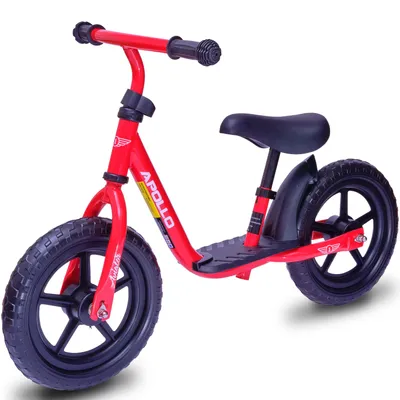 Produktbild von Apollo Aviator Bike stabiles Kinderlaufrad 12 Zoll Rot