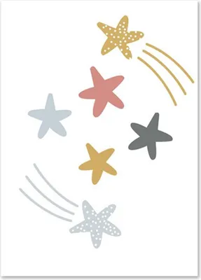 Produktbild von TPFLiving Kunstdruck LW-1036 (OHNE RAHMEN) Poster - Leinwand - Wandbild - Hochauflösender Giclée-Druck, langlebig und hochwertig - Sonne, Wolken, Herzen, Regenbogen für Kinderzimmer - Auch im 3er Set - Größe: 60x80cm