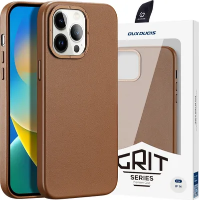 Obrázok produktu pre Dux Ducis Etui Puzdro s Magsafe pre Iphone 14 Promax Brown